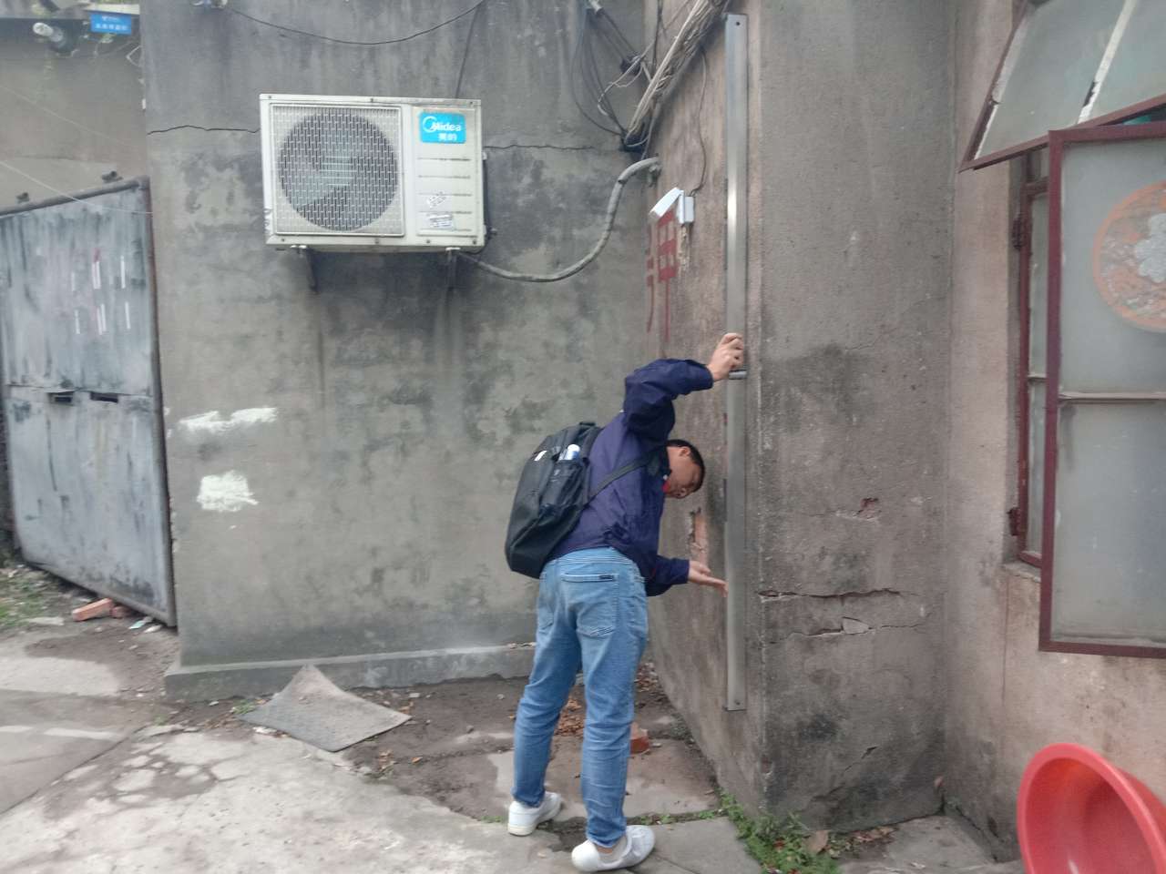输煤廊道钢结构检测