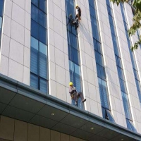 上海某某大学附属肿瘤医院玻璃幕墙安全排查